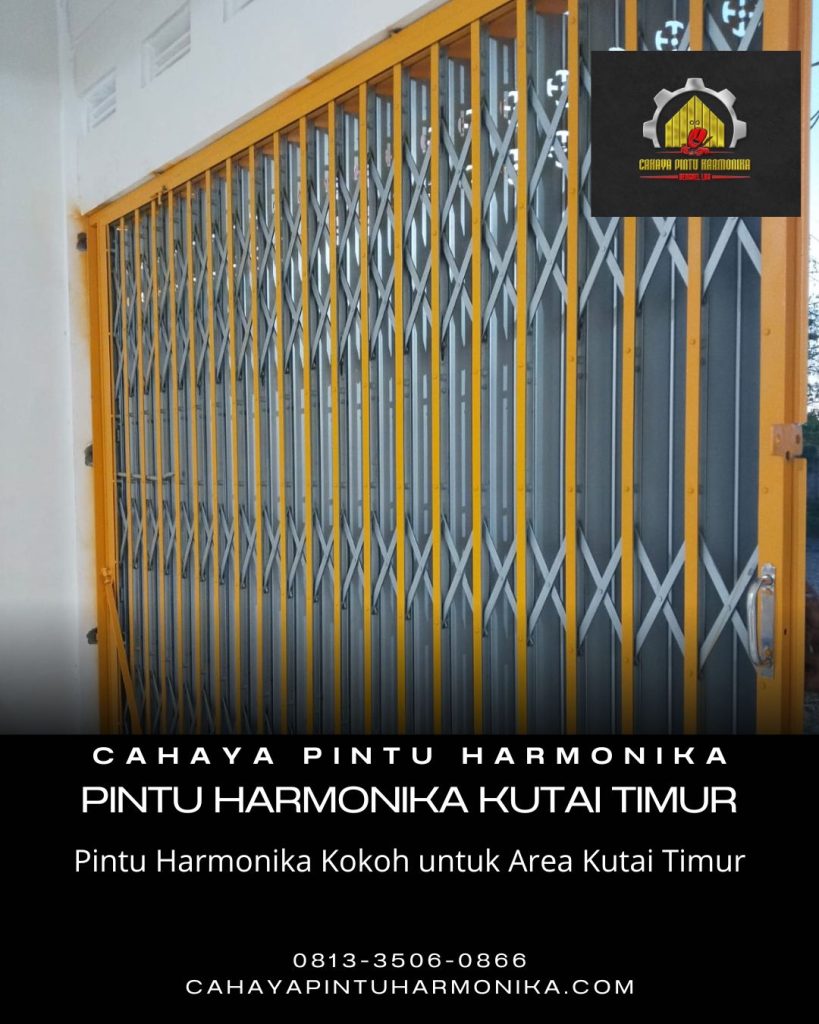 Pintu Harmonika Kutai Timur