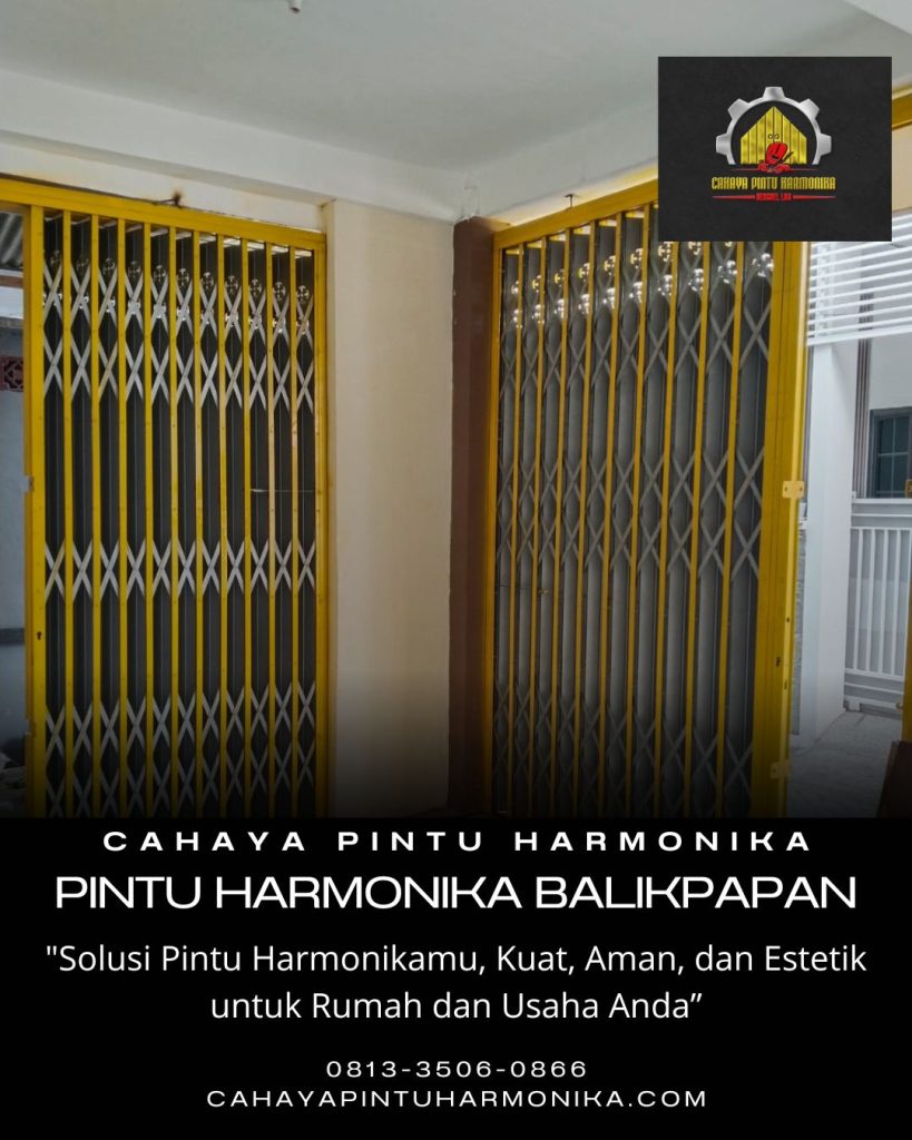 Pintu Harmonika balikpapan