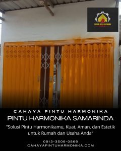 pintu harmonika samarinda
