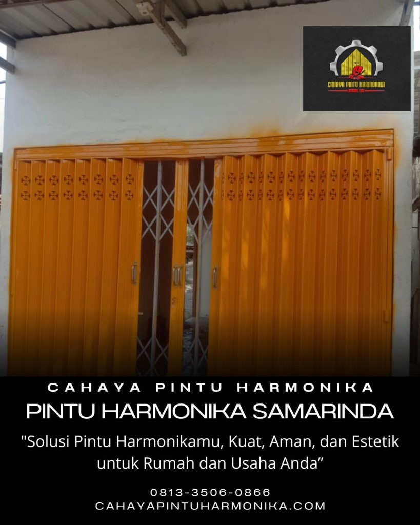 pintu harmonika samarinda