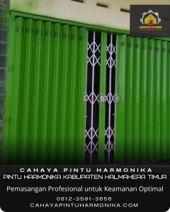 Pintu Harmonika Kabupaten Halmahera Timur