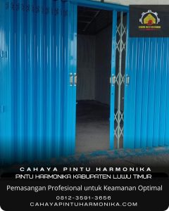 Pintu Harmonika Kabupaten Luwu Timur