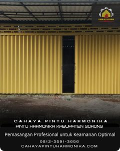Pintu Harmonika Kabupaten Sorong