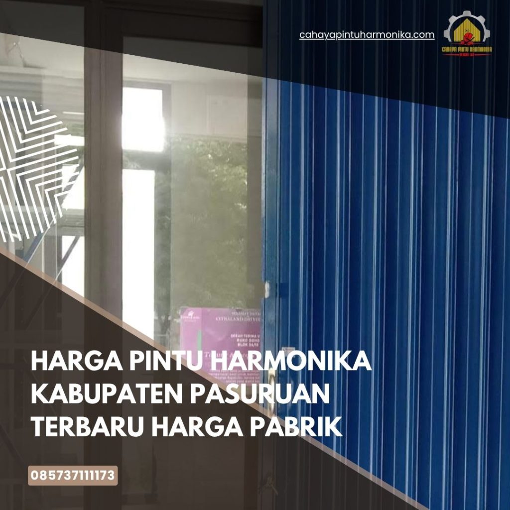 Harga Pintu Harmonika Kabupaten Pasuruan Terbaru Harga Pabrik