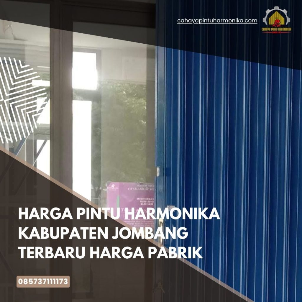 Harga Pintu Harmonika Kabupaten Jombang Terbaru Harga Pabrik