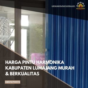 Harga Pintu Harmonika Kabupaten Lumajang Murah & Berkualitas