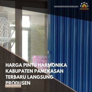 Harga Pintu Harmonika Kabupaten Pamekasan Terbaru Langsung Produsen