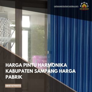 Harga Pintu Harmonika Kabupaten Sampang Harga Pabrik
