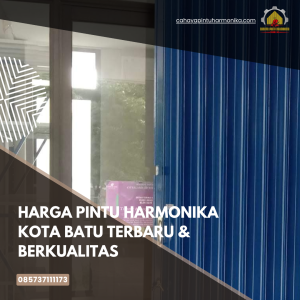 Harga Pintu Harmonika Kota Batu Terbaru & Berkualitas
