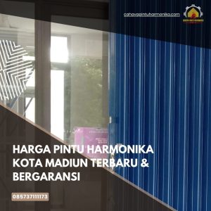 Harga Pintu Harmonika Kota Madiun Terbaru & Bergaransi