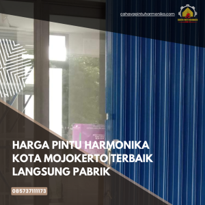 Harga Pintu Harmonika Kota Mojokerto Terbaik Langsung Pabrik