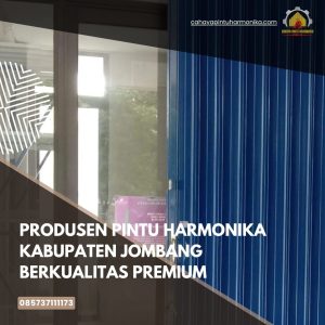 Produsen Pintu Harmonika Kabupaten Jombang Berkualitas Premium