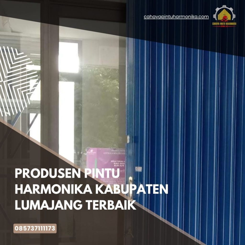Produsen Pintu Harmonika Kabupaten Lumajang Terbaik
