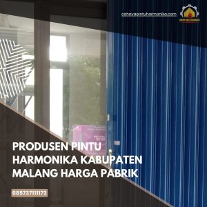 Produsen Pintu Harmonika Kabupaten Malang Harga Pabrik