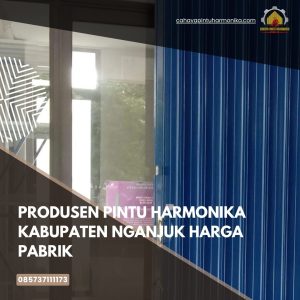 Produsen Pintu Harmonika Kabupaten Nganjuk Harga Pabrik