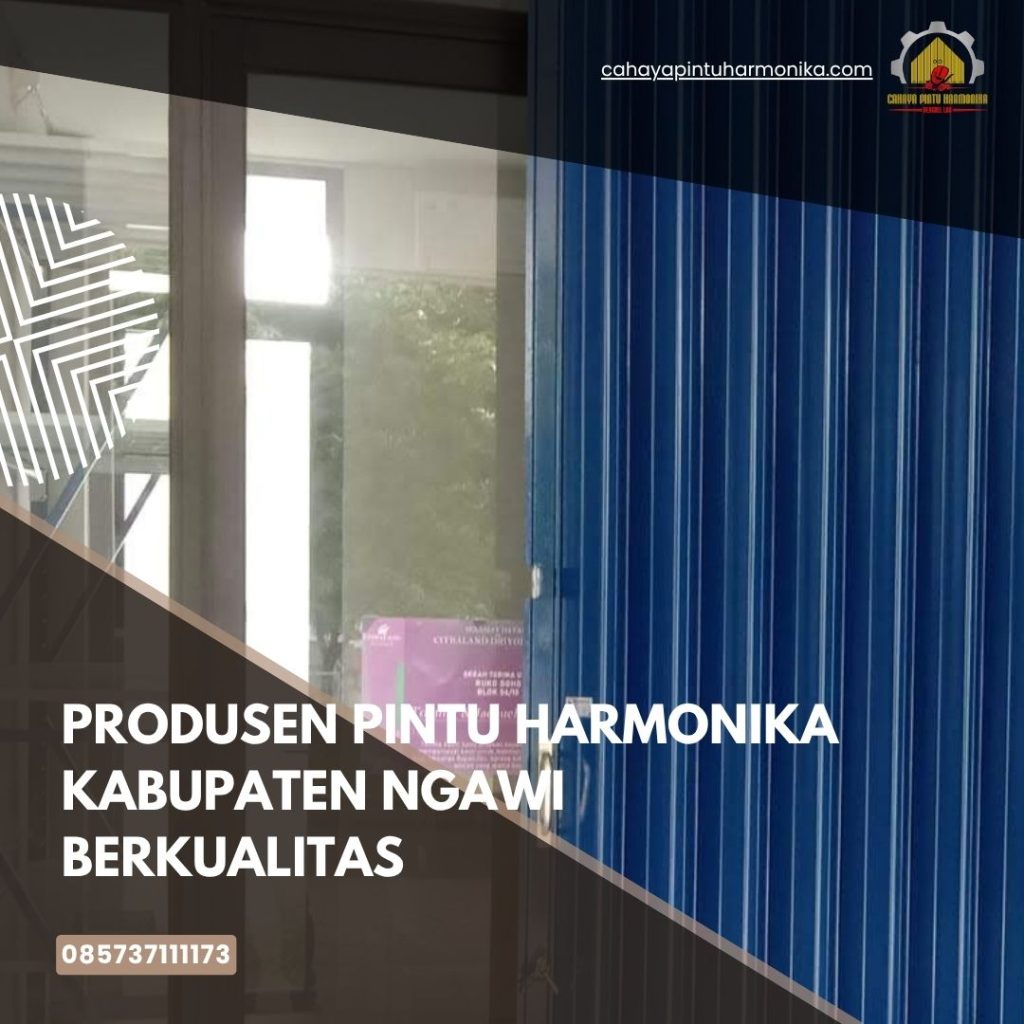 Produsen Pintu Harmonika Kabupaten Ngawi Berkualitas