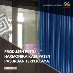 Produsen Pintu Harmonika Kabupaten Pasuruan Terpercaya