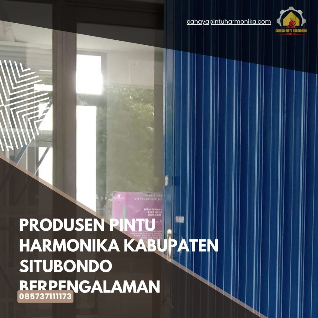 Produsen Pintu Harmonika Kabupaten Situbondo Berpengalaman