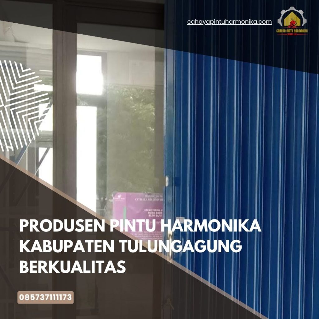 Produsen Pintu Harmonika Kabupaten Tulungagung Berkualitas