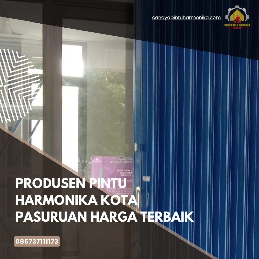 Produsen Pintu Harmonika Kota Pasuruan Harga Terbaik